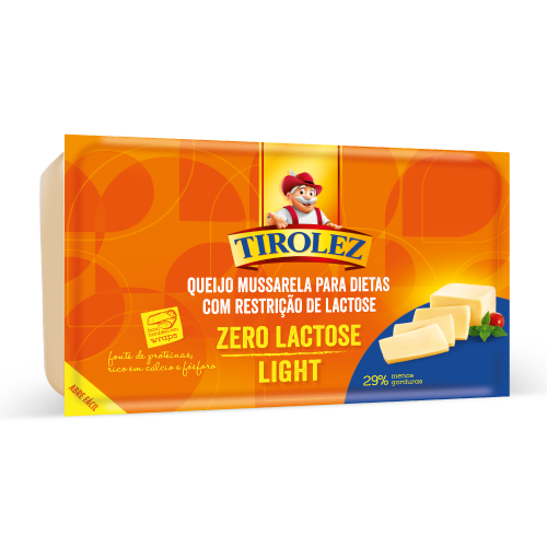 Mozzarella Lactose Free Cheese Open Easy 380g
